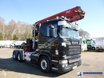شاحنة رافعة Scania