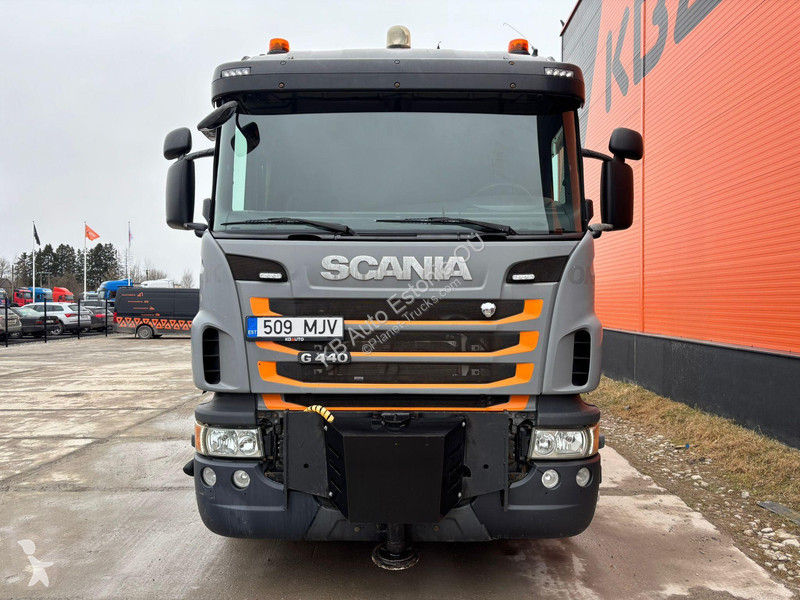 شاحنة Scania G 440 8x2*6 FASSI F800 + JIB /...