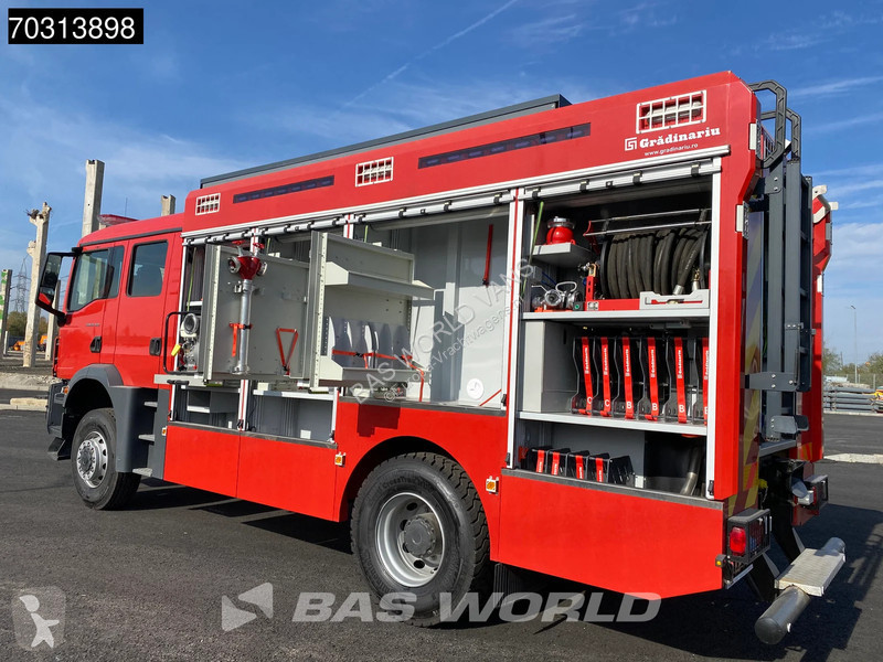 شاحنة MAN TGM 4X4 NEW! Gradinariu Feuerwehr...