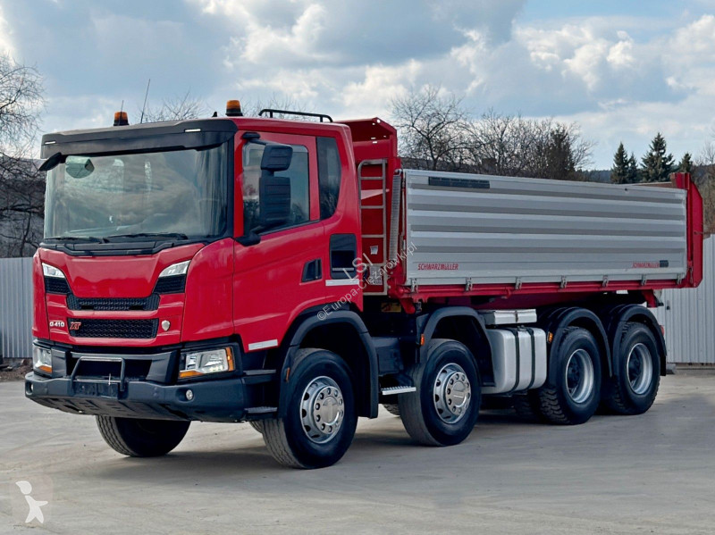 شاحنة Scania 410 * Kipper  * TOPZUSTAND / 8x4