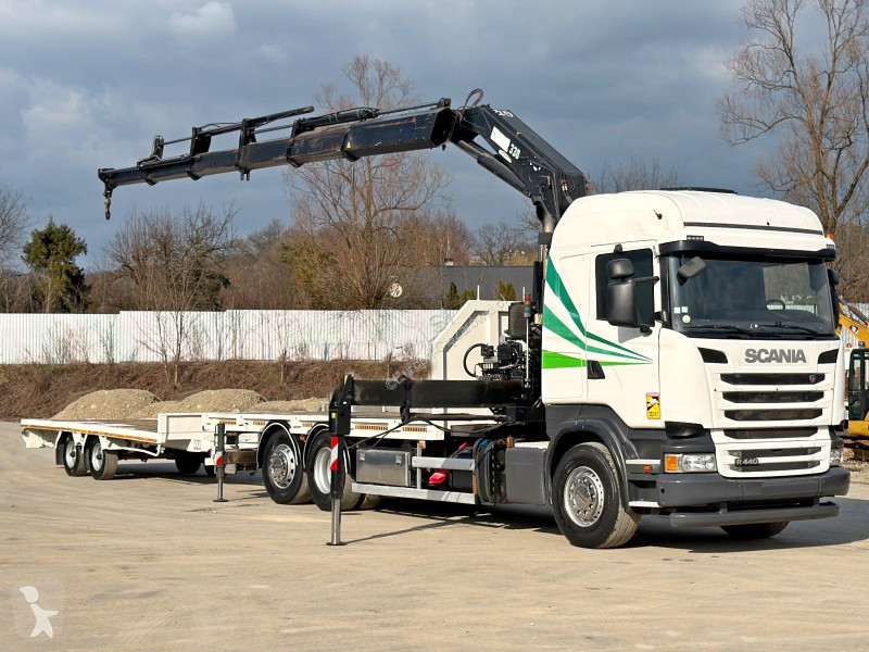 Jeřáb Scania R 440 * HIAB 330 - 5 + FUNK +...