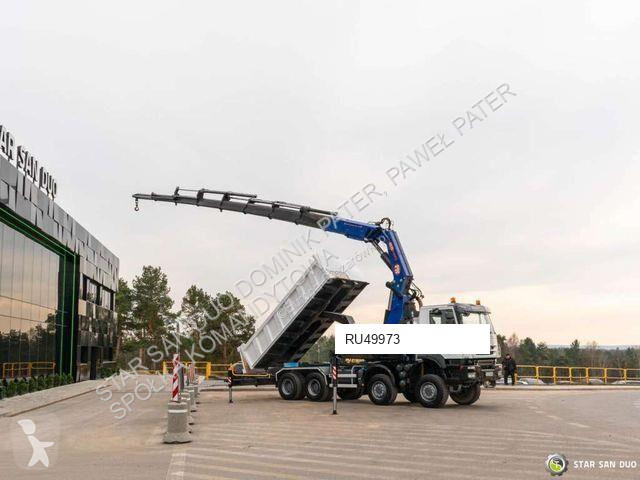 Kamión Iveco TRAKKER 450 8x8 PM 85SP Crane...