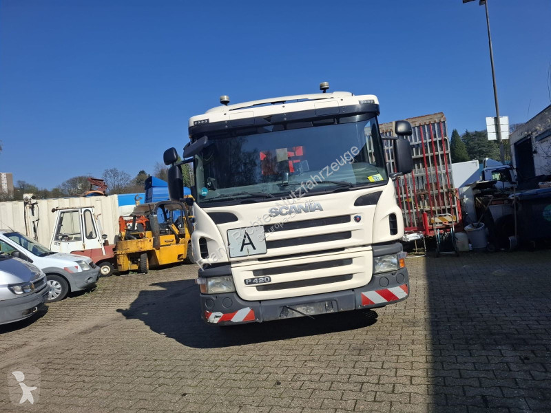 Camion Scania 420 Abroller org 357Tkm Meiler...