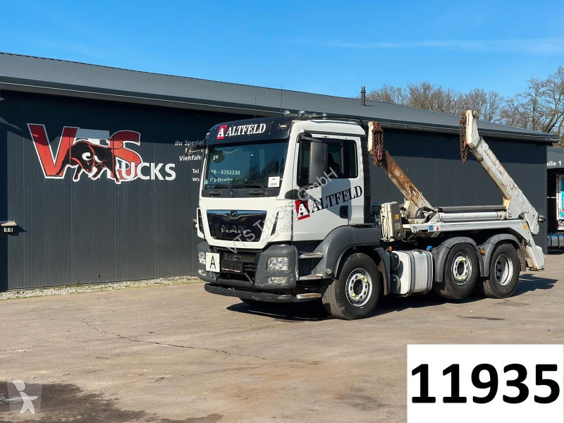 شاحنة MAN 26.420 6x2 BL MEILLER AK12 Absetzer