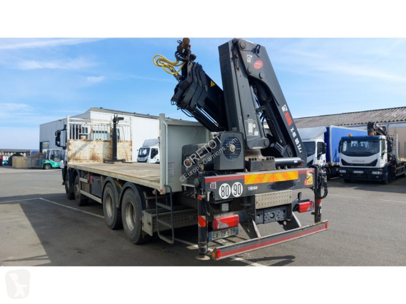 شاحنة Iveco XWAY 8x4 Plateau Grue AD 340X46 Z OFF