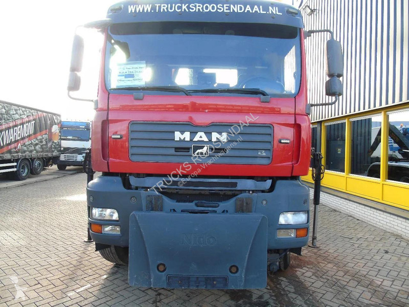 شاحنة MAN 41.440 8X4 + HIAB 166 E-3 HIPRO +...