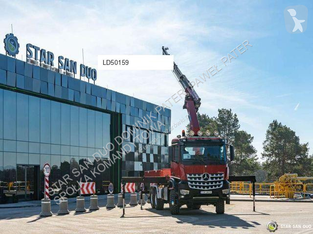 شاحنة Mercedes AROCS 3345 6x6 HMF 3220 Winch...