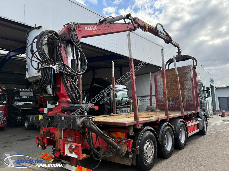 شاحنة Scania 620 V8 8x4, Kesla 2012T, Euro 5