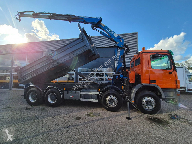 شاحنة Mercedes 3241 8X4 Containersysteem/ 20T...