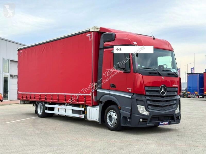 Camion Mercedes ACTROS / PRZESTRZENNY 60M3 /...
