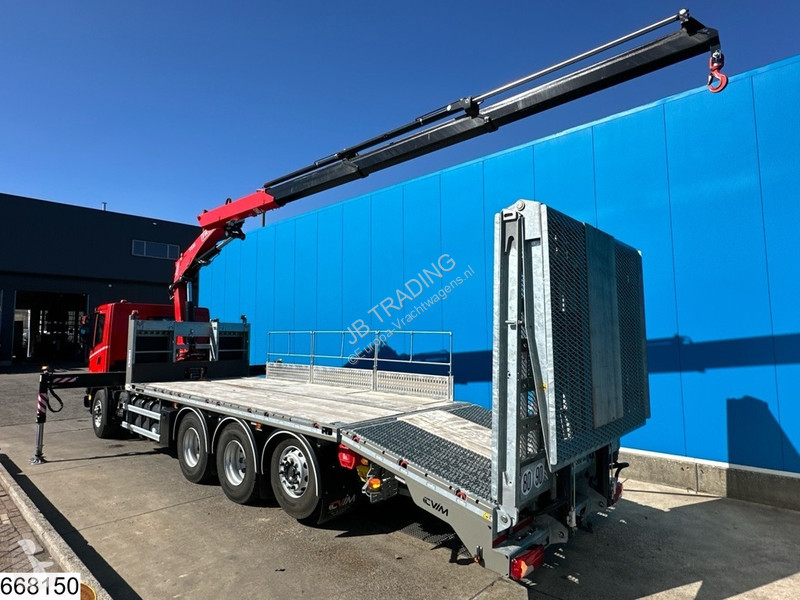 شاحنة Scania 410 EURO 6e, CN, 8x4, Retarder, Fassi