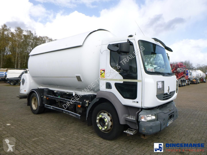 شاحنة Renault 280 dxi 4x2 gas tank 19 m3