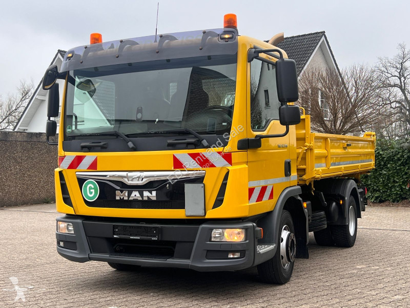 Lastbil MAN 12.250 2x AHK, Meiller-Kipper,TÜV Neu