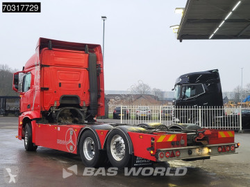 Lastbil Mercedes E Actros 2553 6X2 Chassis Full Air suspension Lift+steering axle Automatic Euro 6