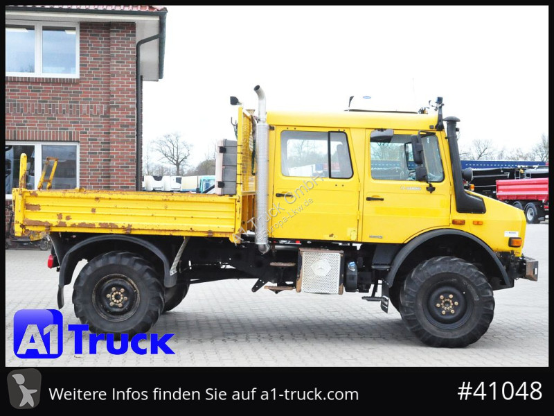 شاحنة Unimog U4000, 437/25 4x4, Pritsche, Doka,...