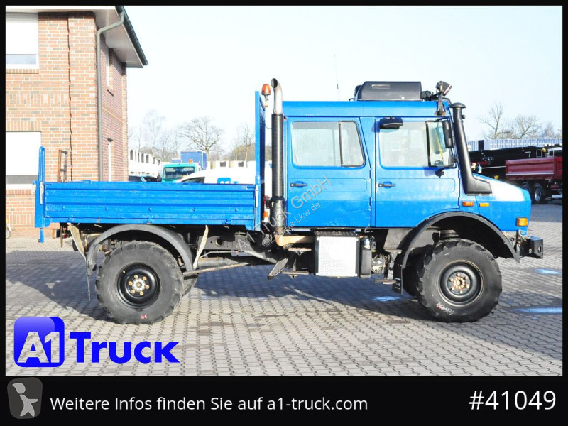 شاحنة Unimog 437/25 U4000, 4x4, Pritsche, Doka,...
