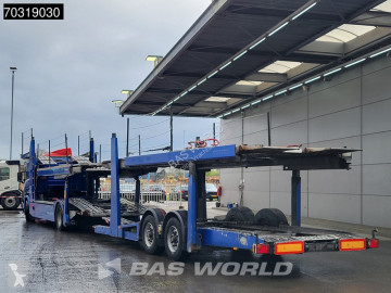 Camión Scania P 420 4X2 Kassbohrer Car transporter combi Full Air suspension Automatic Euro 3
