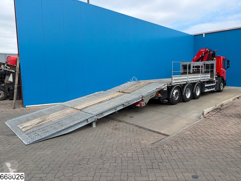 Camion Scania 410 6e, CN, 8x4, Retarder, Fassi
