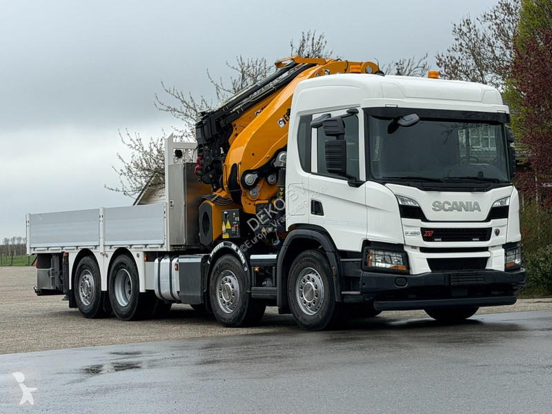 شاحنة Scania 450 XT EFFER 955 (95TM)CROSSSTAB...