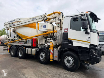 شاحنة اسمنت خالطة اسمنت ومضخة Renault