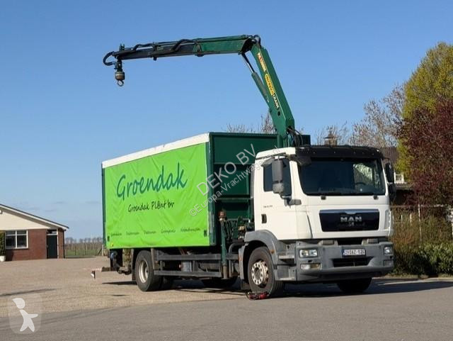 شاحنة MAN 19.250 PALFINGER CRANE/SLIDE...