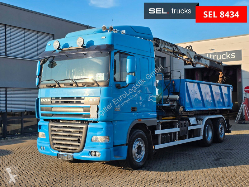 Camion DAF AS105XF / Lenkachse / ATLAS AK 85.2...