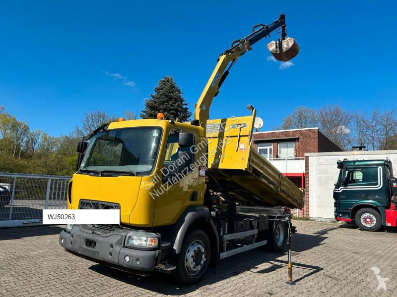 شاحنة Renault D14 220 3Skipper + Effer 65 2S Kran
