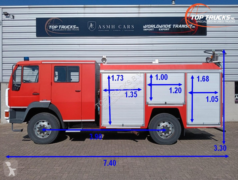 شاحنة MAN 10.163 4x4 - Telmarem - ire Brigade,...
