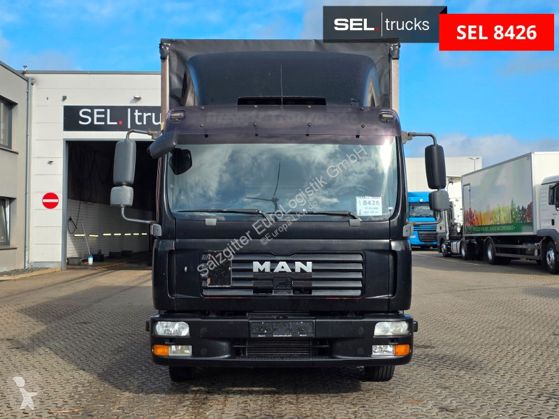 شاحنة MAN 8.180 4X2 BL / Ladebordwand