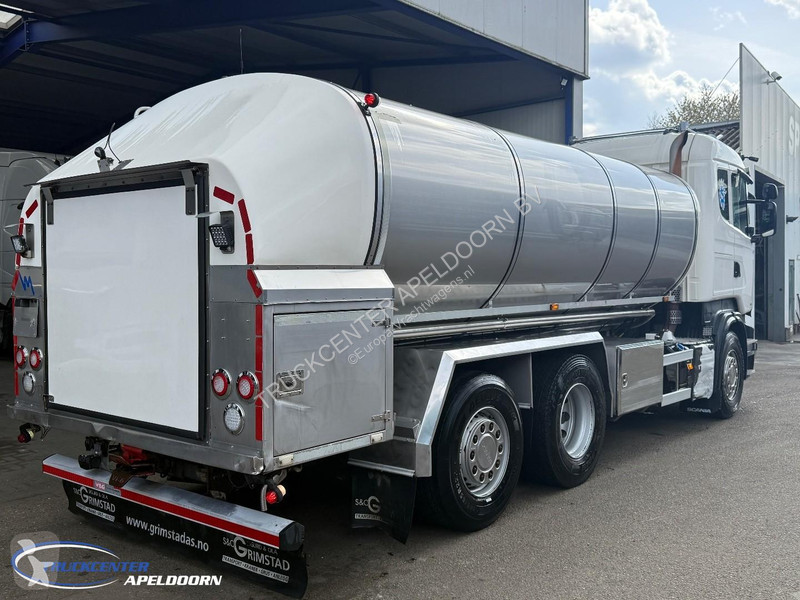 شاحنة Scania 490 Stainless steel tank, Euro 6,...