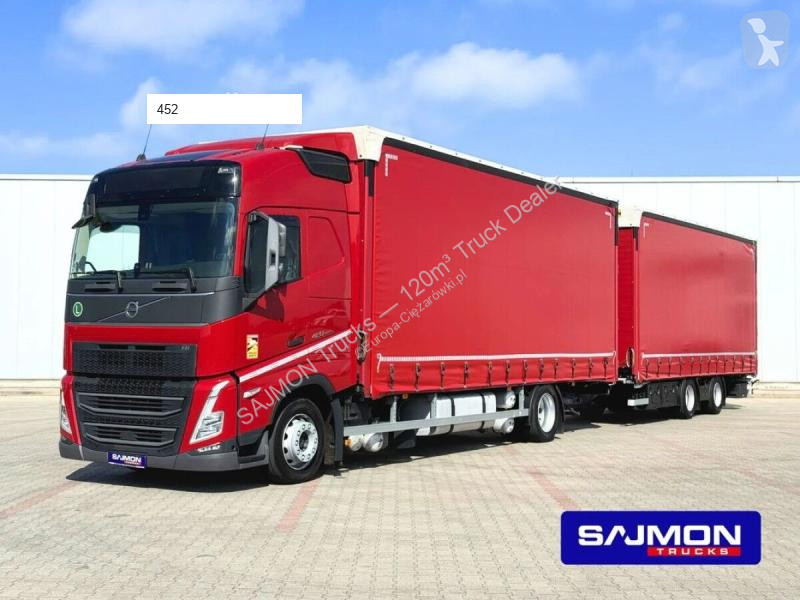 شاحنة مقطورة Volvo 420 / ZESTAW TANDEM 120M3 /...