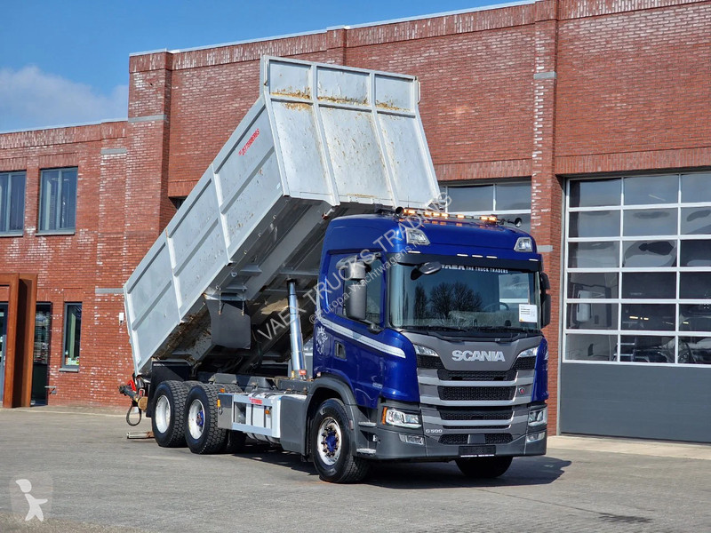 شاحنة Scania G500 6x2 - Tipper + Palfinger...