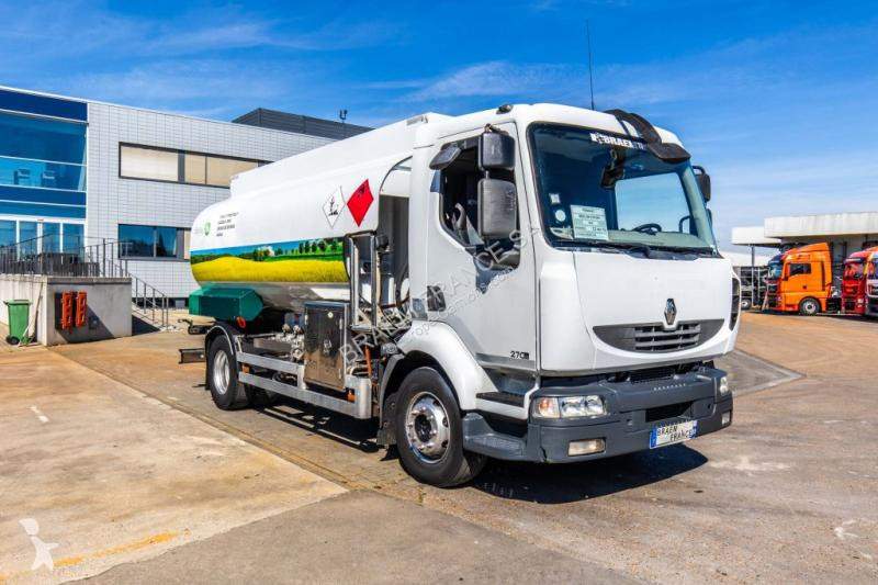 شاحنة Renault  MIDLUM 270 DXI +ALU 12.000L/4COMP.