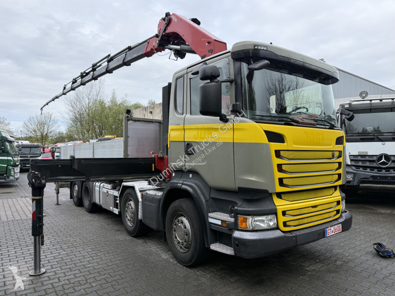 Camion Scania R410 8X2*6 Kran HMF 4020 bis 30...