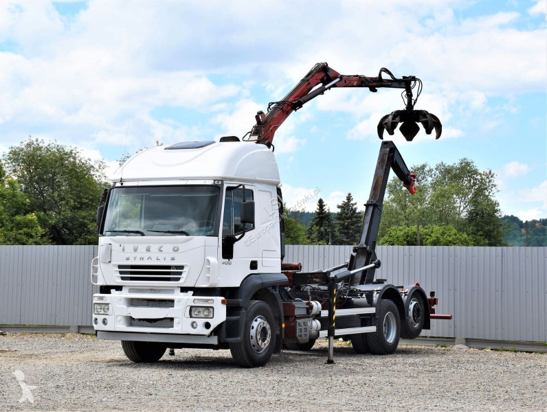 Камион Iveco STRALIS 400 * ABROLLKIPPER * ESSEL...
