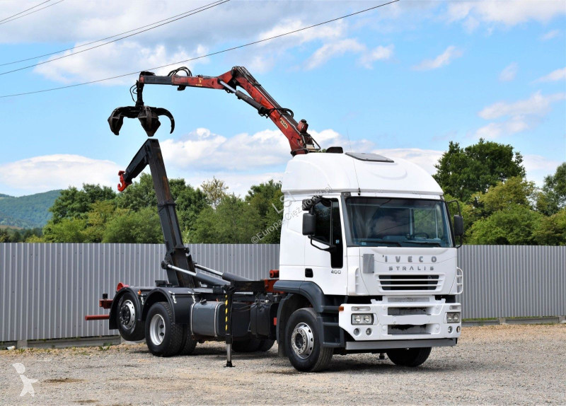 شاحنة Iveco STRALIS 400 * ABROLLKIPPER * ESSEL...