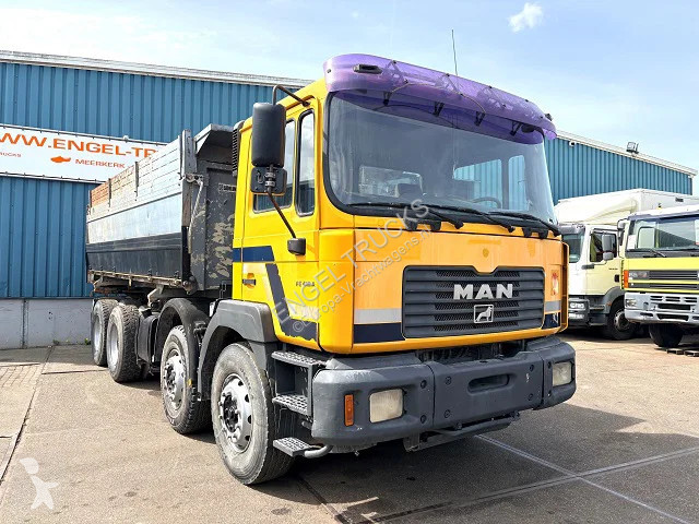 شاحنة MAN FE 410A 8x4 FULL STEEL KIPPER (ZF16...