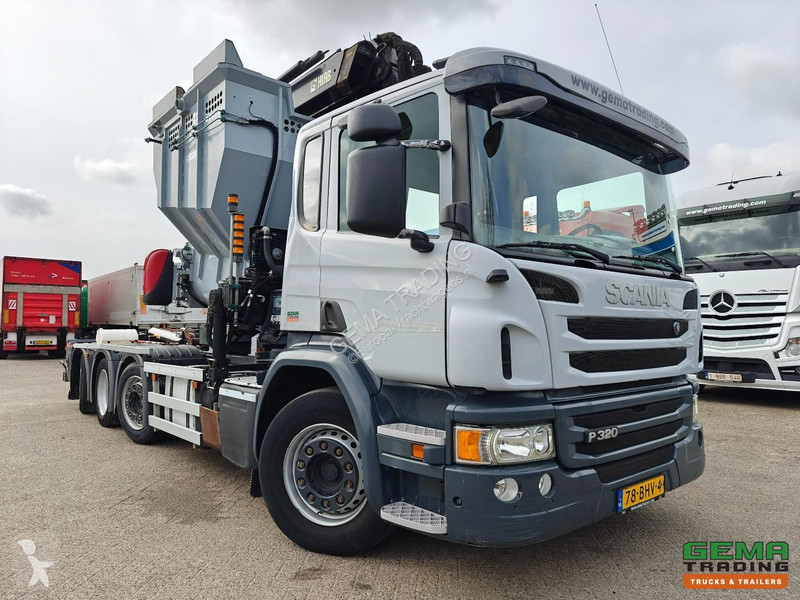 Camion Scania 320 8x2/6 Day Cab Euro6A - HIAB...