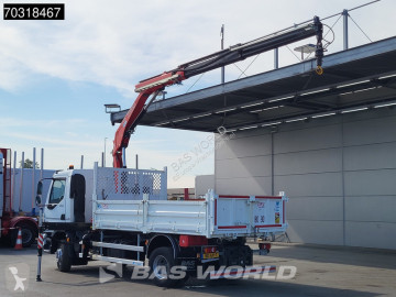 Камион DAF FA XB 260 4X2 SSI F110B.0.22 Active Kran Crane 6m3 tipper Automatic ACC Euro 6 Cranetruck Kraanwagen Kraan
