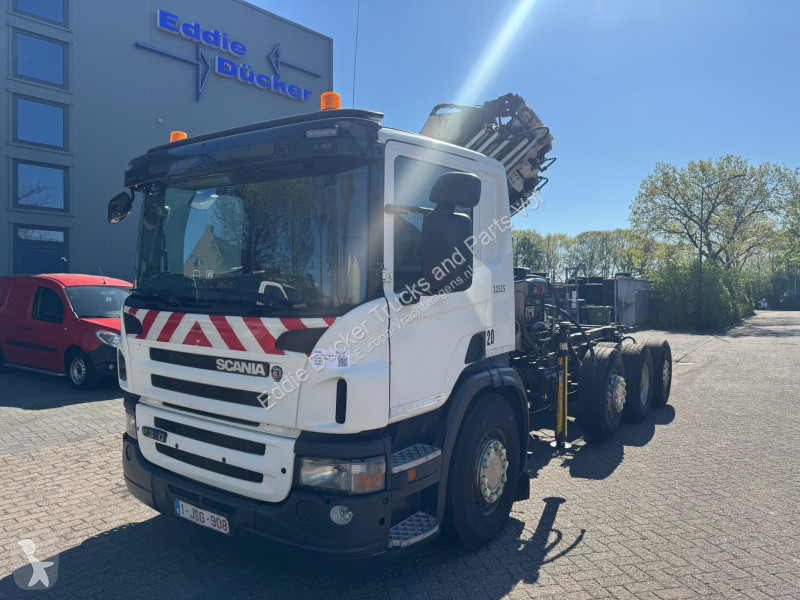 شاحنة Scania 360 8X2 EURO 5 HIAB 144-4