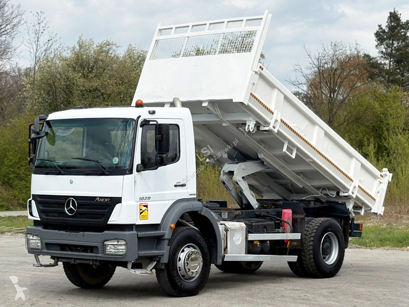شاحنة Mercedes AXOR 1829 * KIPPER 4,70 m *...