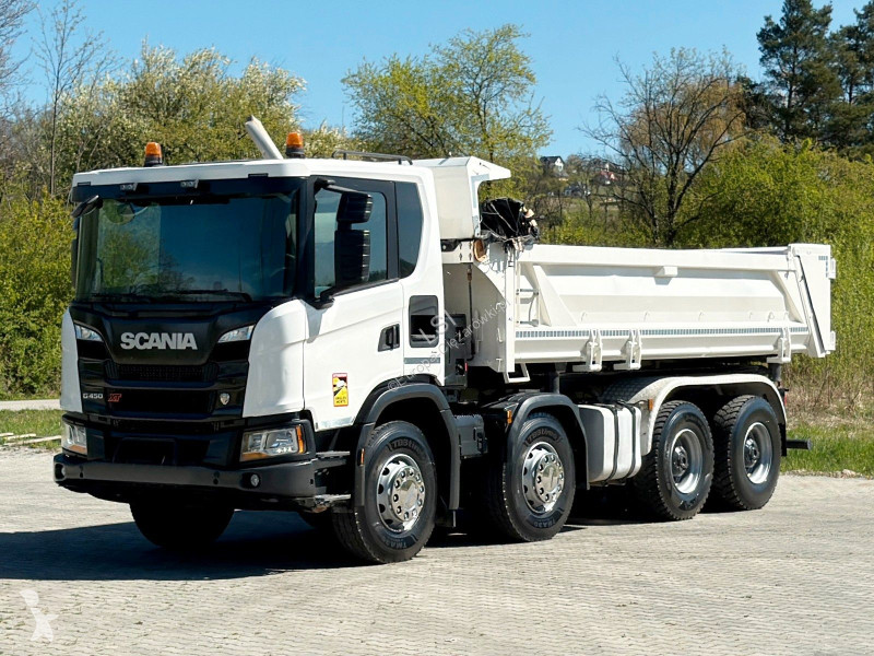 شاحنة Scania 450 XT * Kipper + BORDMATIC*...