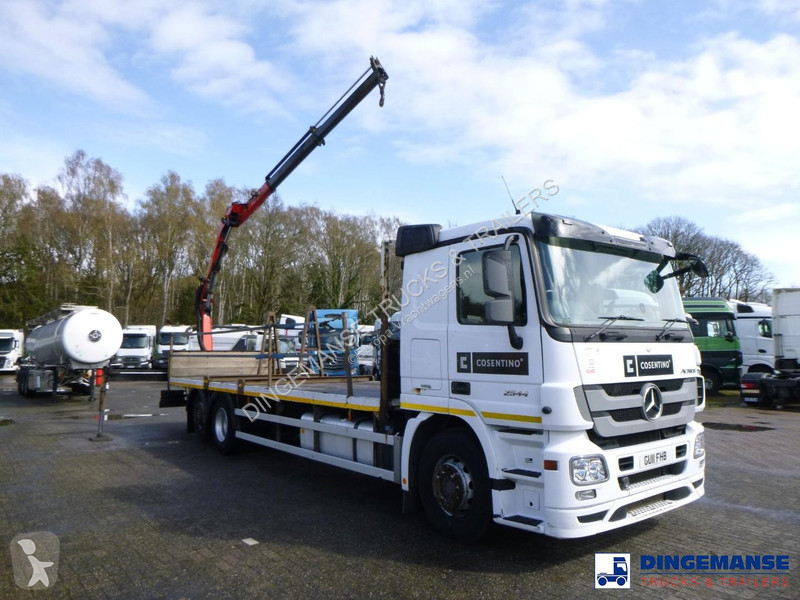 شاحنة Mercedes 2544 6x2 RHD + Palfinger crane...