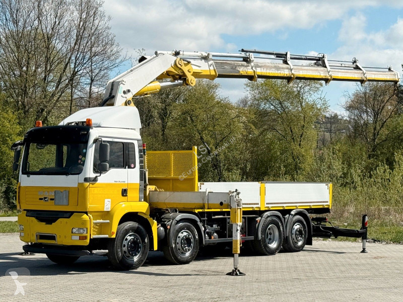 Камион MAN 35.440 * HIAB 700 - 5 + FUNK / 8x2 *...
