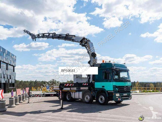 شاحنة Mercedes ACTROS 3258 8x4 Palfinger PK...