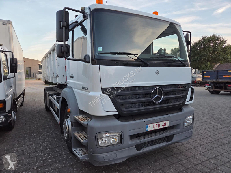 Camion Mercedes 1833 Hooklift system + hydr.lock