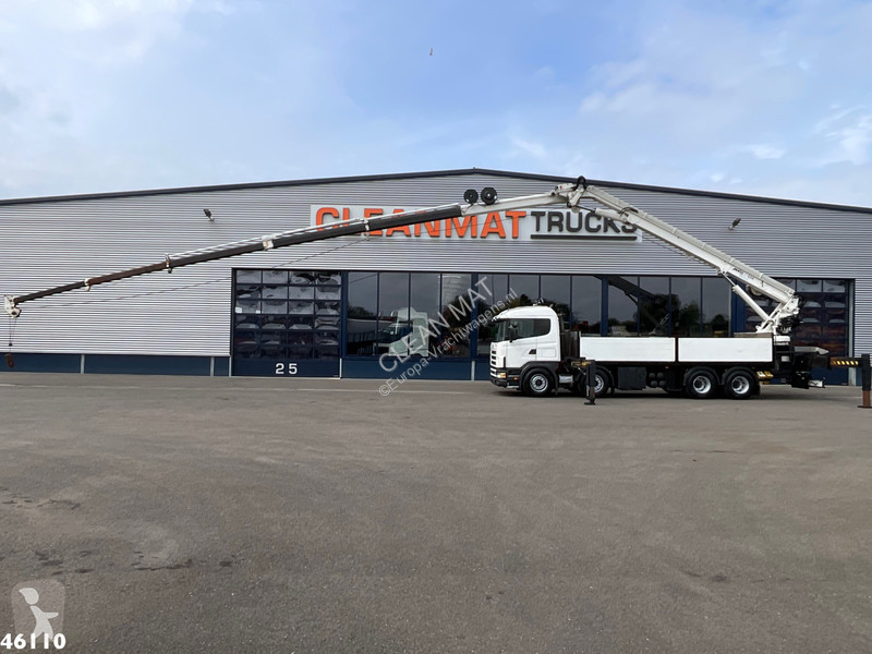 شاحنة Scania R 144 8x4 Retarder MK 55 Tonmeter...