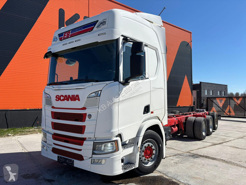 شاحنة Scania R 540 8x4*4 9 TON FRONT AXE /...