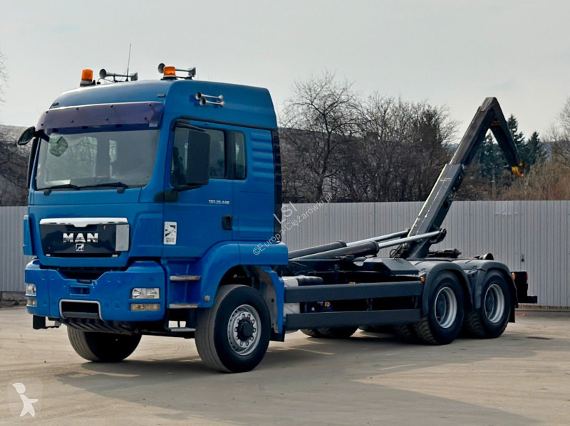 شاحنة MAN TGS * Abrollkipper * 6x4 * TOPZUSTAND !