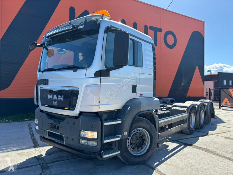 شاحنة MAN 35.440 8x4*4 PTO / CHASSIS L=7455 mm